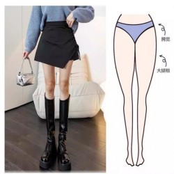 Practical High Waist A-Line Skirt With Asymmetrical