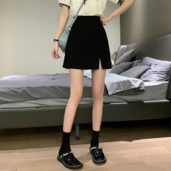 Everyday Petite A-Line Mini Skirt With Slit