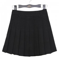 Comfort Flowy A-Line Pleated Skirt For High