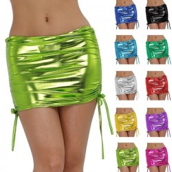 Comfort Patent Leather Club Skirt Dress
