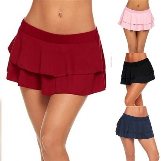 Versatile Pleated Mini Skirt