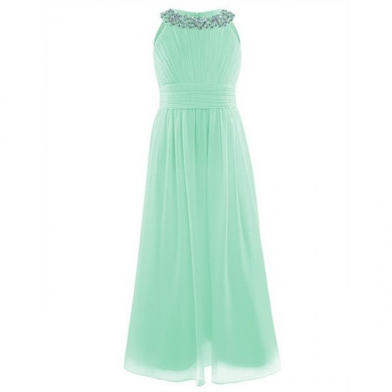 Everyday Kids Girls Flower Formal Gown Prom