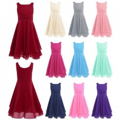 Comfort Girls Chiffon Knotted Dress 4-14