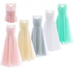 Classic Junior Girls Flower Girl Dress
