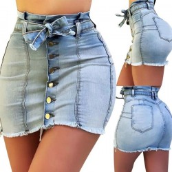 Classic Bodycon Jeans Skirt