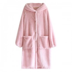 Classic Cozy Flannel Nightgown For - Thick