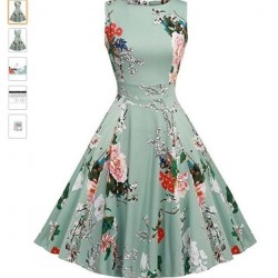 Everyday Plaid Retro Tea Dress