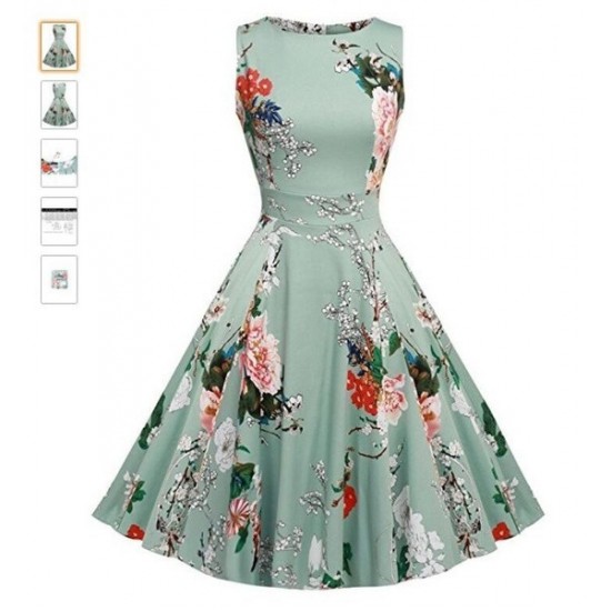 Everyday Plaid Retro Tea Dress