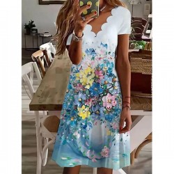 Everyday V-Neck Midi Dress