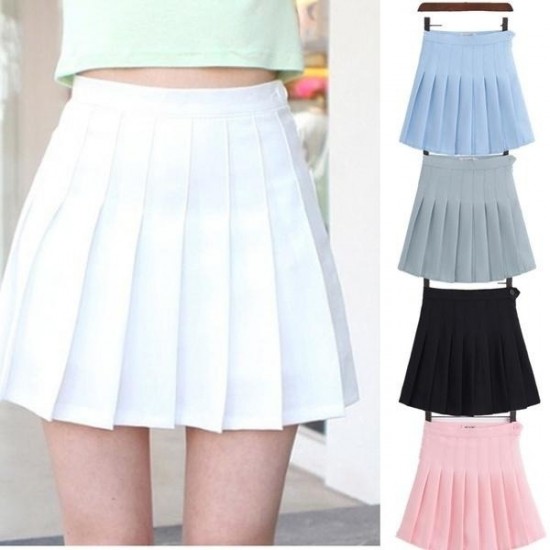 Versatile Girls A-Line Dress Tennis Skirt