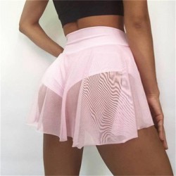 Versatile Plus Size Hot Pants With Skirt