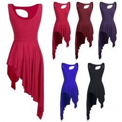 Modern Ballet Dress with Pleated Skirt