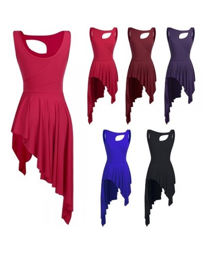 Modern Ballet Dress with Pleated Skirt