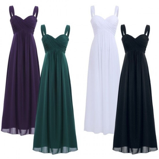 Lightweight Elegant Chiffon Prom Gown