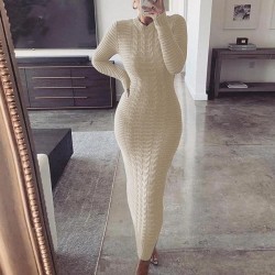 Classic Knit Dress Autumn/Winter Long Sleeve