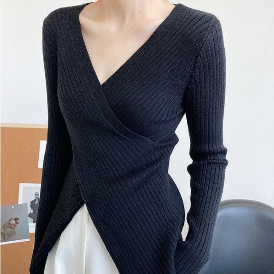 Everyday V-Neck Casual Sweaters