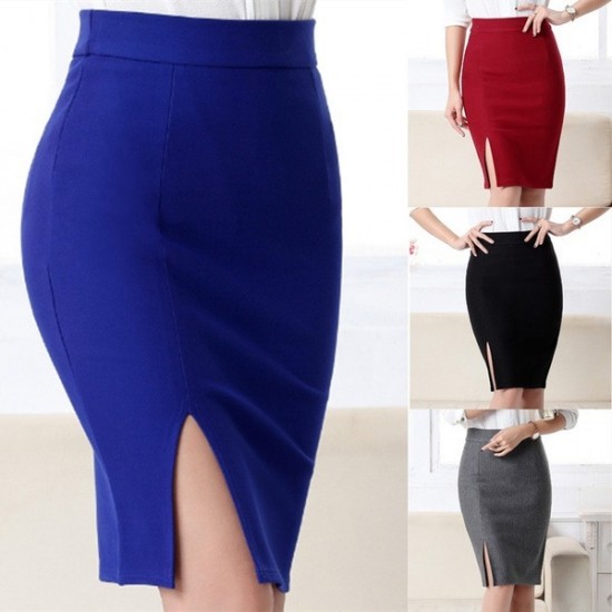 Lightweight Elegant Office Pencil Skirt